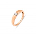 Damenringe Rotgold , 18K, 0-30CT, SI